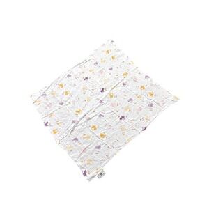 Weegoamigo 100% Muslin Cotton Swaddle Baby Blanket Cats Flowers Lightweight Cute